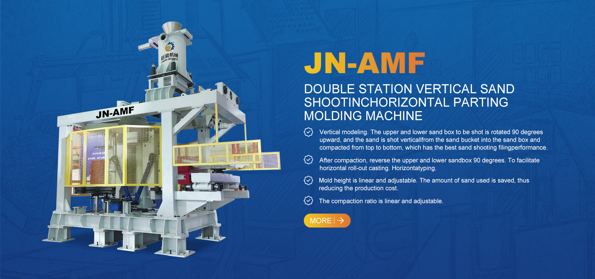 Sand casting equipment