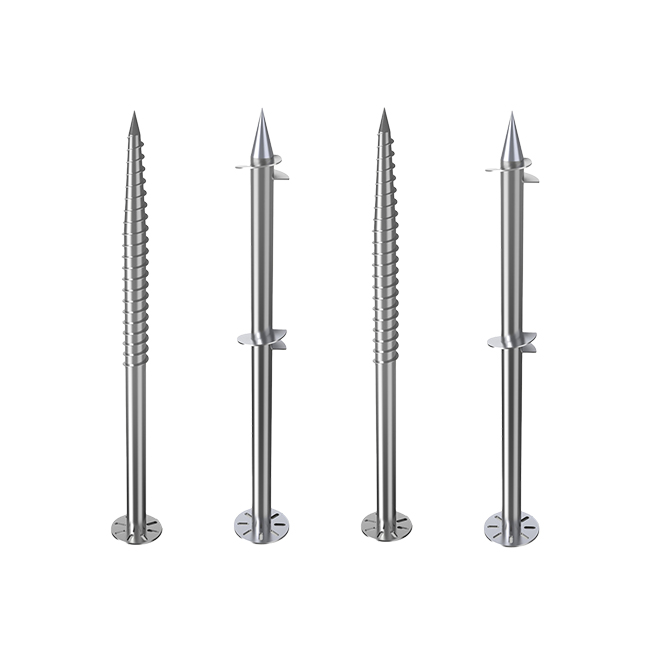 ground screw for fence posts