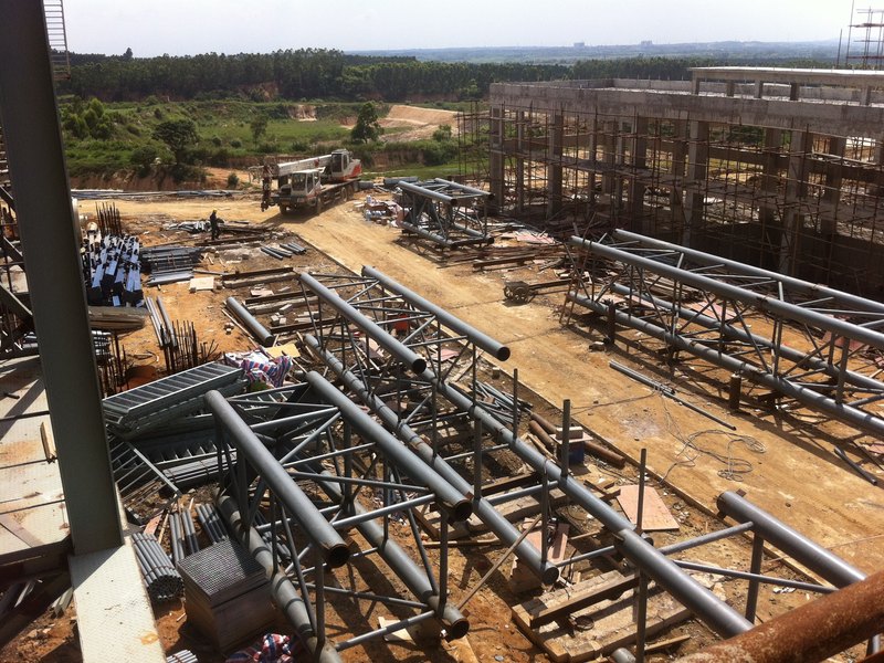waste to energy steel structure