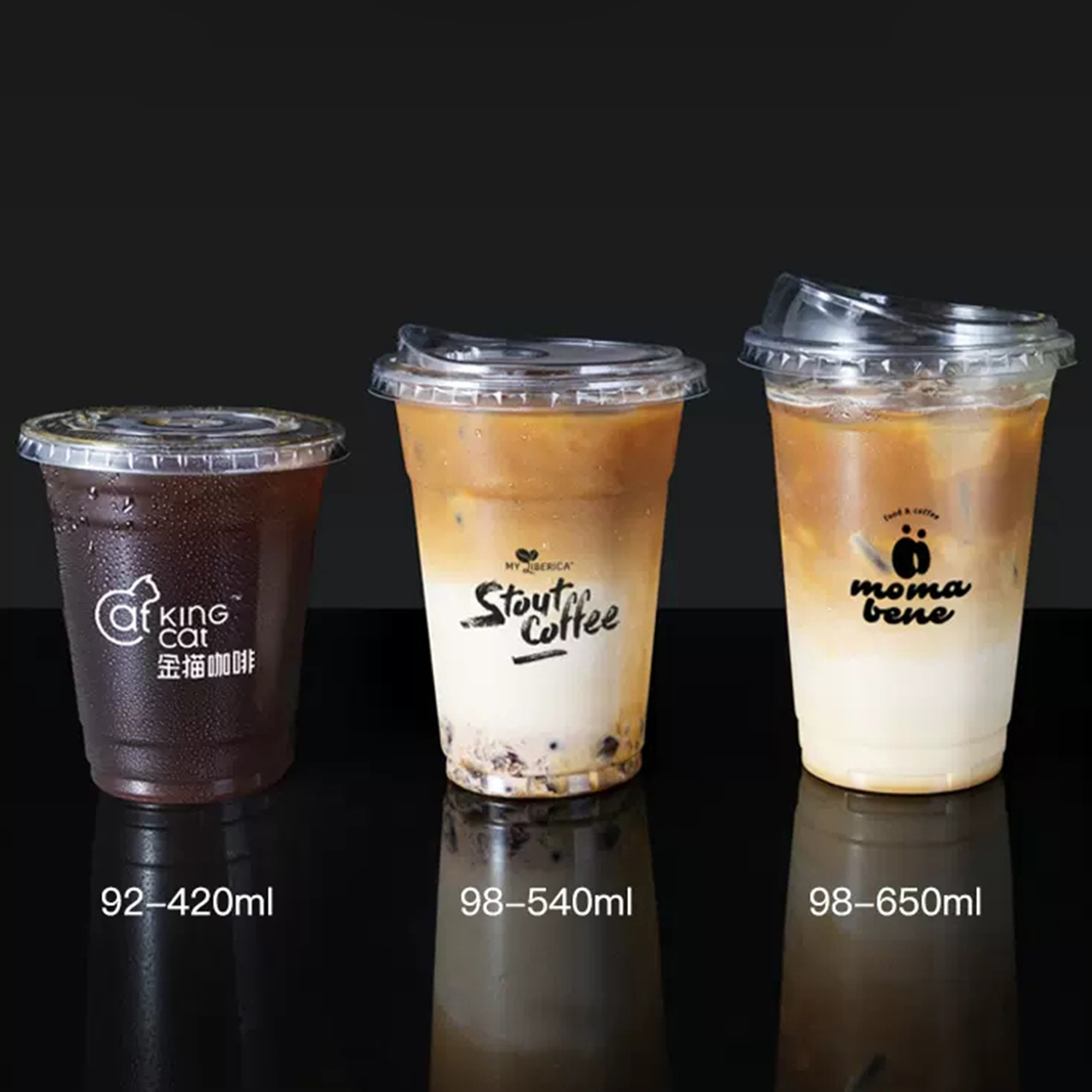 PET cups