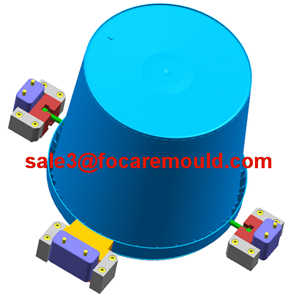 Paint bucket injection mold