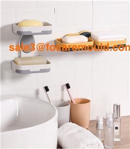 rotating PP soap dish for plastic injection mold project